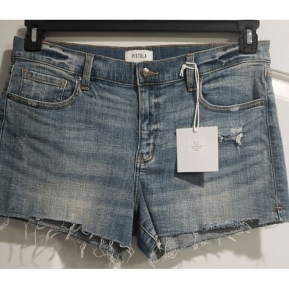 Pistola Denim Shorts - Raw Hem - Wash: Prism - Size 31 - NWT